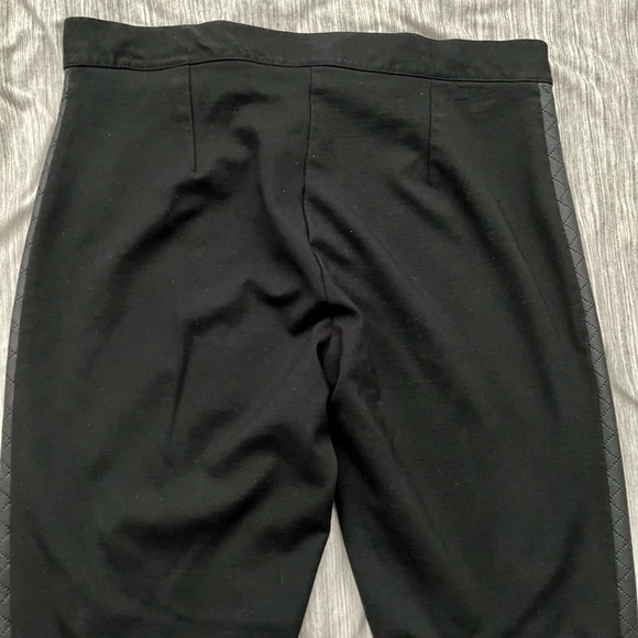 BANANA REPUBLIC Black Panel Pants - Picture 2 of 3
